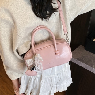 流行斜挎包爆款 潮时尚 手提保龄球包 超火小众包包女士2026新款 夏季