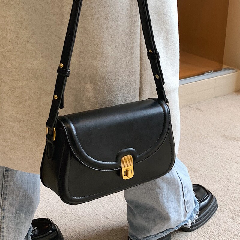 高级感小众包包女2025秋冬新款法棍腋下包复古百搭通勤单肩斜挎包,箱包皮具/热销女包/男包,通用款女包,淘宝优惠券,粉丝福利购,淘宝优惠卷