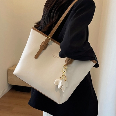 托特包简约大容量单肩通勤大包