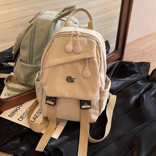 外出小书包女旅游小型女士两用单肩斜挎胸包双肩包轻便背包登山包