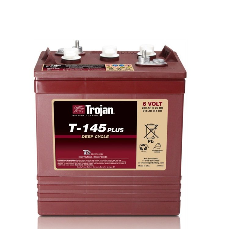 TROJAN邱健6v260ah铅酸蓄电池