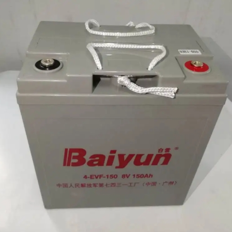 白云观光车广州铅酸免维护电池