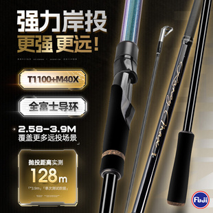 钓迷蘭溪MAX超远投路亚竿M中快调岸抛海鲈竿直柄淡海水泛用钓鱼竿