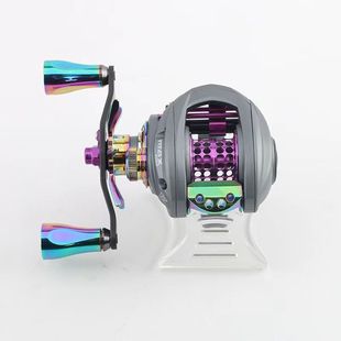 阿布炫彩红色水滴轮p4b4p5b5改装微调六星摇臂微物线杯套件大全