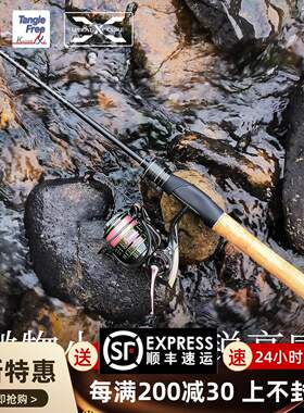 钓之屋 DN微物路亚竿DRAGON溪流路亚微物钓竿鳟鱼马口青梢军鱼竿