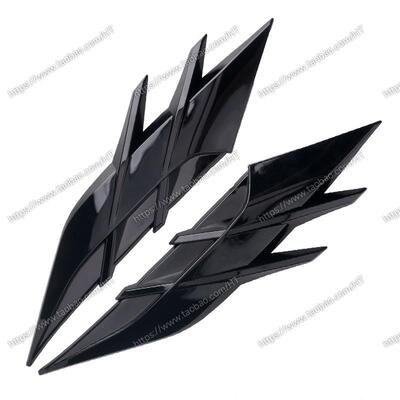 电动摩托车仿真鲨鱼腮假侧出风口