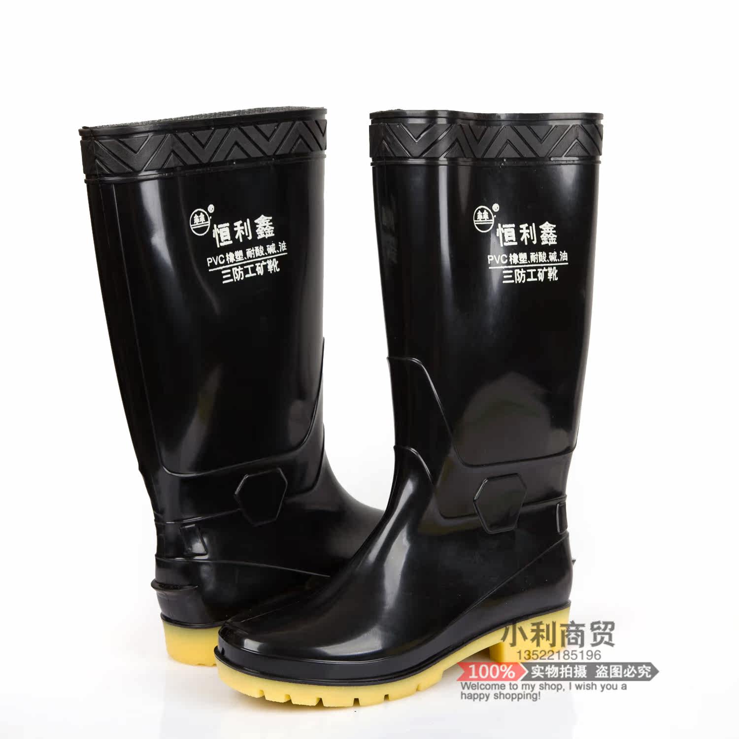 Chaussures - bottes caoutchouc homme pour printemps - semelle tendon - Ref 959554 Image 3