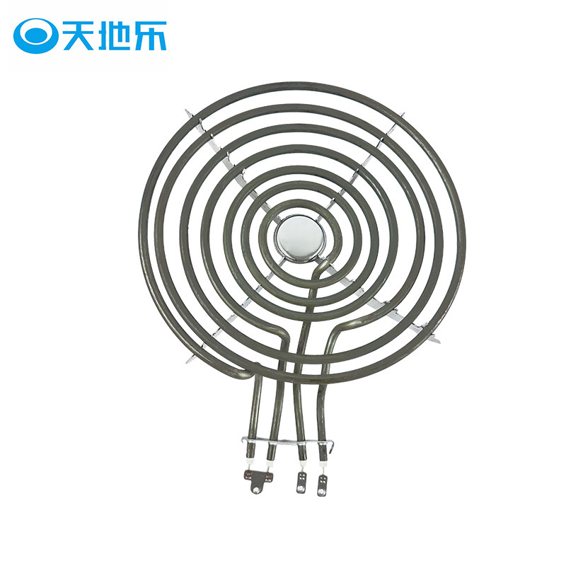 天地乐四岔发热管 7圈 2700W大功率 凹管/平管 热管电灶配件