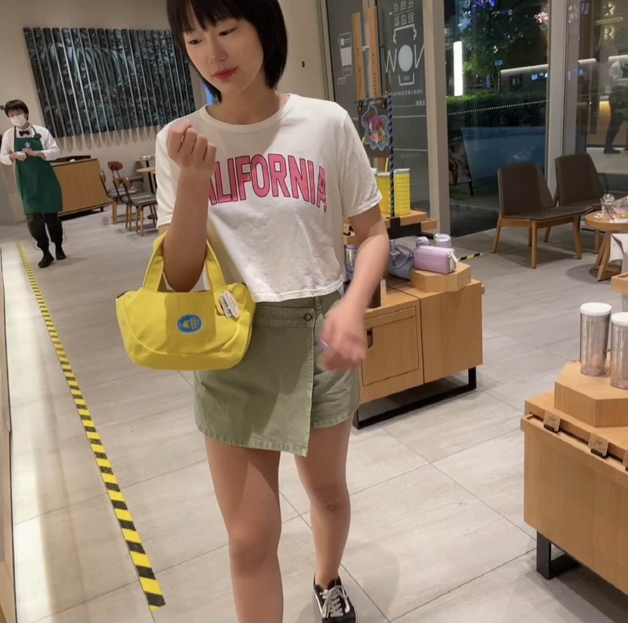 现货包邮GLADEE香蕉系列妈咪包帆布包手提大容量便携包可爱便当包