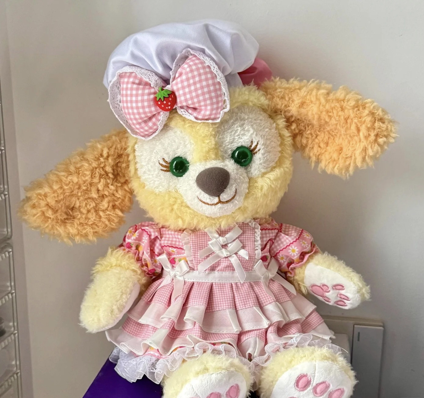 可爱卡通可琦安饼饼厨师狗曲奇狗毛绒公仔玩偶少女心生日礼物