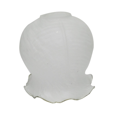 欧式吸顶白色雨点e27玻璃灯罩