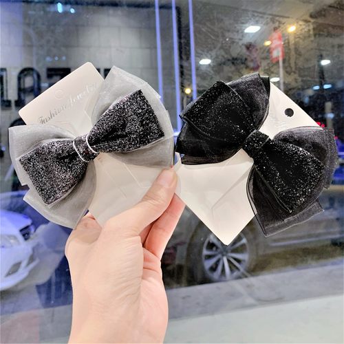 蝴蝶结发绳布艺发绳发夹仙