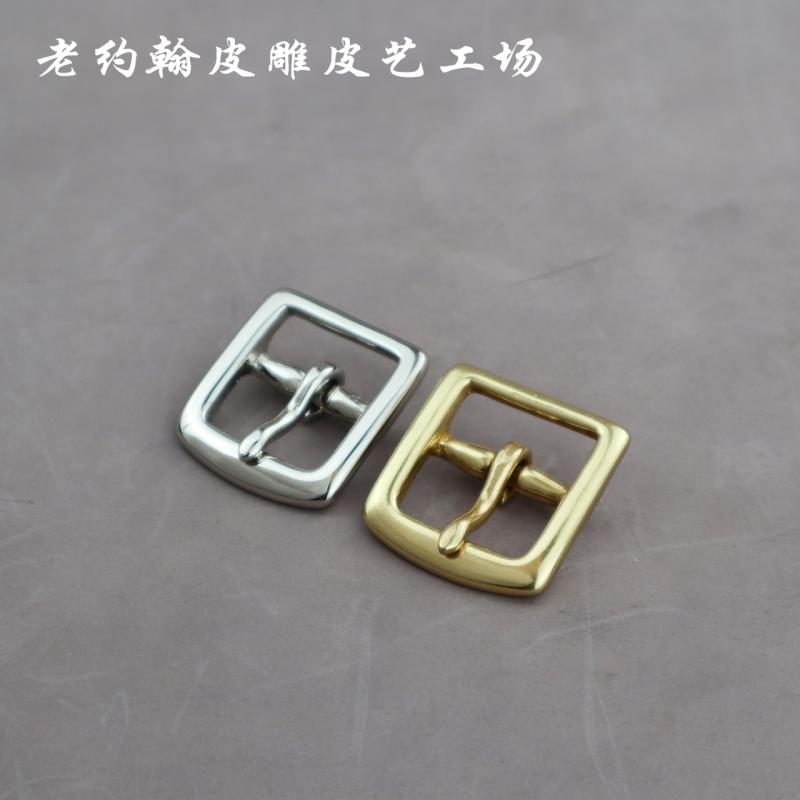 包包五金扣皮带扣头黄铜纯铜