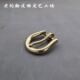 皮带扣 女式 纯铜皮带扣针扣美国环保黄铜马蹄针式 20mm五金腰带扣