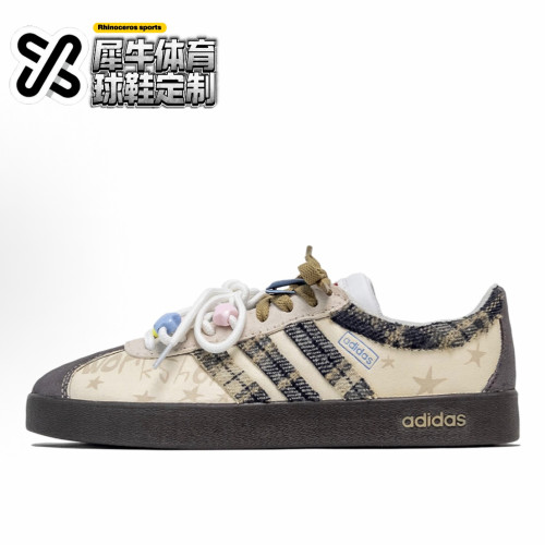 adidasneoVLcourt定制低帮板鞋