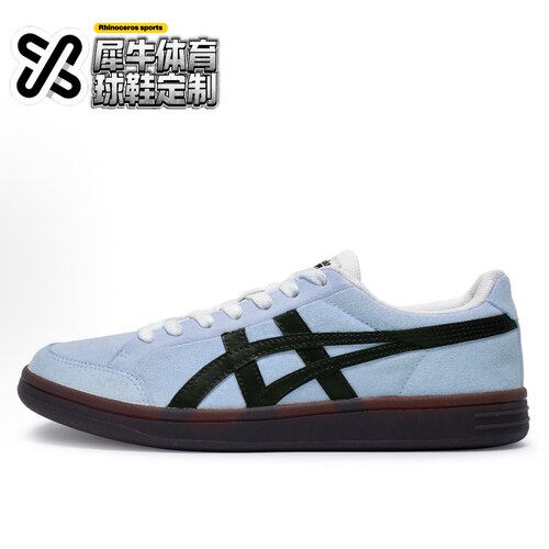 【定制球鞋】Onitsuka Tiger鬼塚虎 绒恋蓝 蓝黑色 1183B799-101