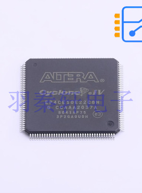 EP4CE10E22C8N EQFP-144 可编程逻辑芯片 工作温度0℃ ~ 85℃