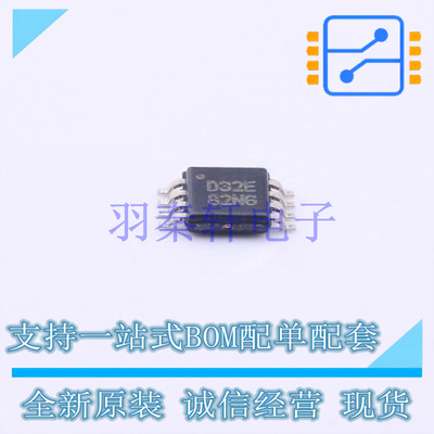 数模转换芯片DAC DAC8532IDGK VSSOP-8-0.65mm TI 全新原装进口