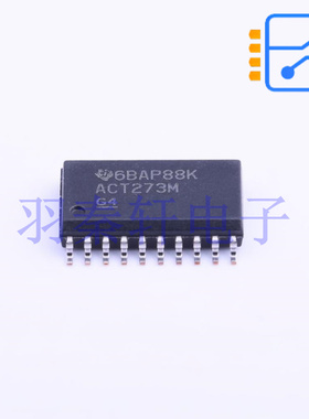 CD74ACT273M96 SOIC20 触发器 非反相 正沿 13.5ns 85MHz 50mA