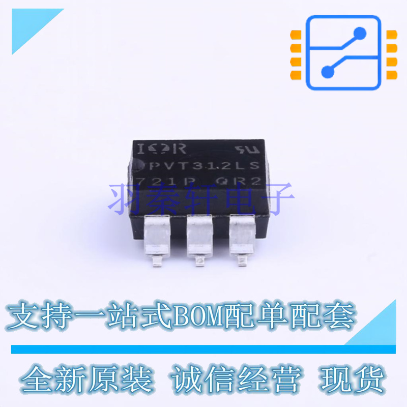 固态继电器-MOS输出(PhotoMOS) PVT312LS-TPBF SMD-6P 全新原装正