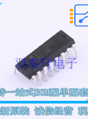 转换器/电平移位器 CD4010BE PDIP-16 TI 全新原装进口
