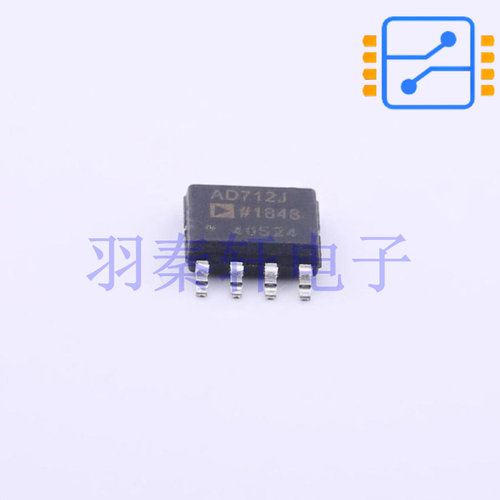 AD712JRZ 封装SOIC-8 运算放大器, 双路, 3MHz 全新原装现货