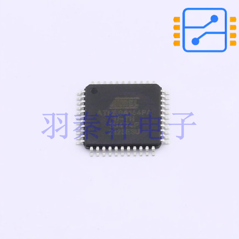 ATMEGA164PA-AUR TQFP-44 微控制器, 8位, ATMEGA, 20MH 原装现货
