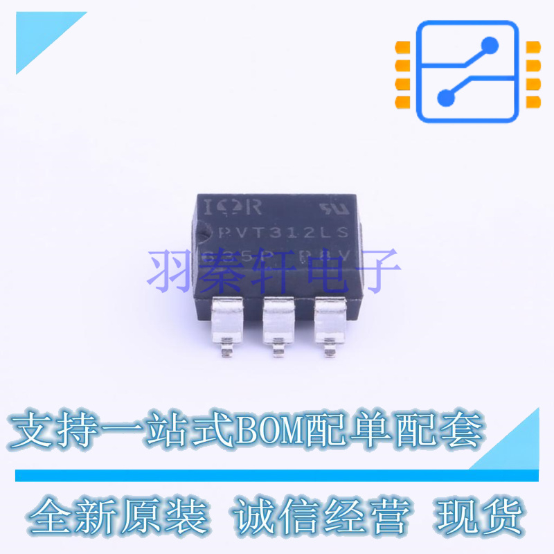 固态继电器-MOS输出(PhotoMOS) PVT312LSPBF SMD-6P 全新原装正品