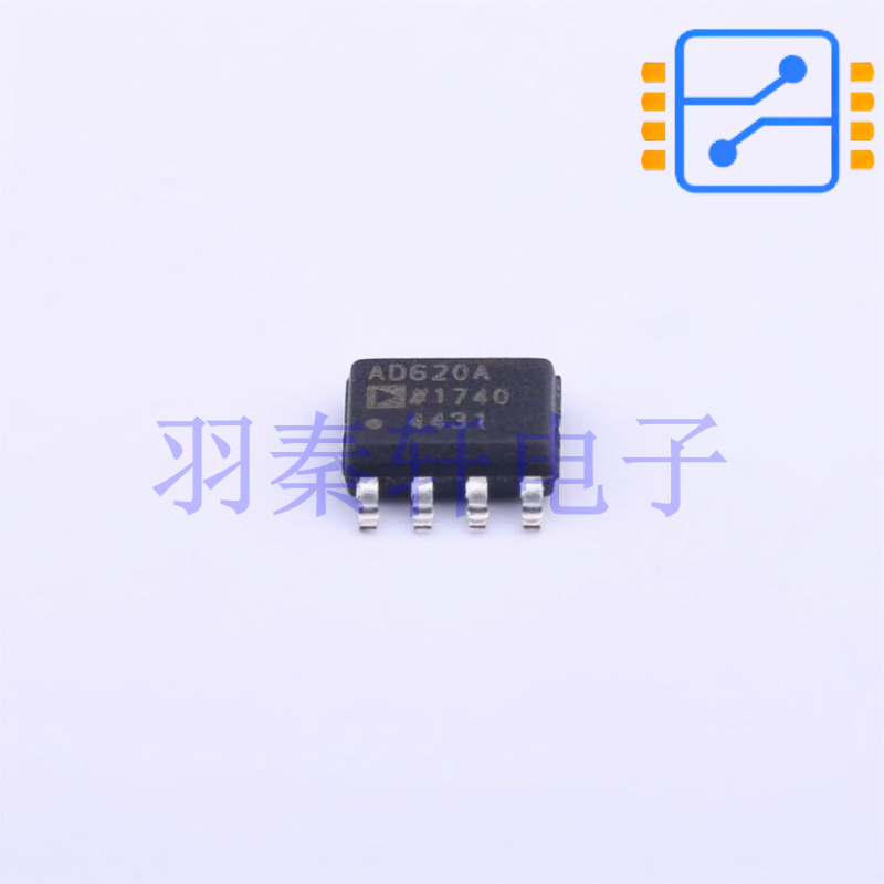 AD620ARZ-REEL 封装SOIC-8 18V 120kHz 140dB 仪表放大器 原装