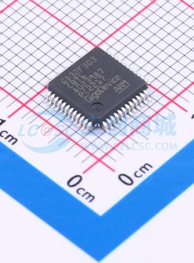 全新GD32F303CBT6单片机LQFP-48(7x7) 120MHz 128KB 可开票