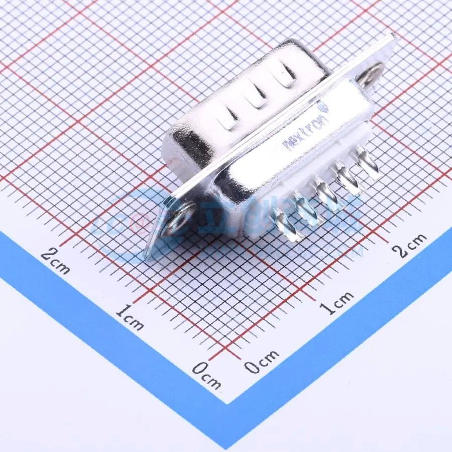 Z-SUBDBAM102A092 焊线式插件 D-Sub/VGA连接器 9P 公座2排可开票