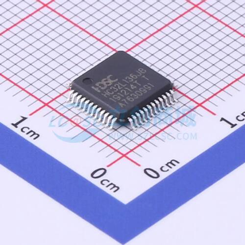 全新HC32L136J8TA-LQ48单片机LQFP-48(7x7) 48MHz 64KB 可开票