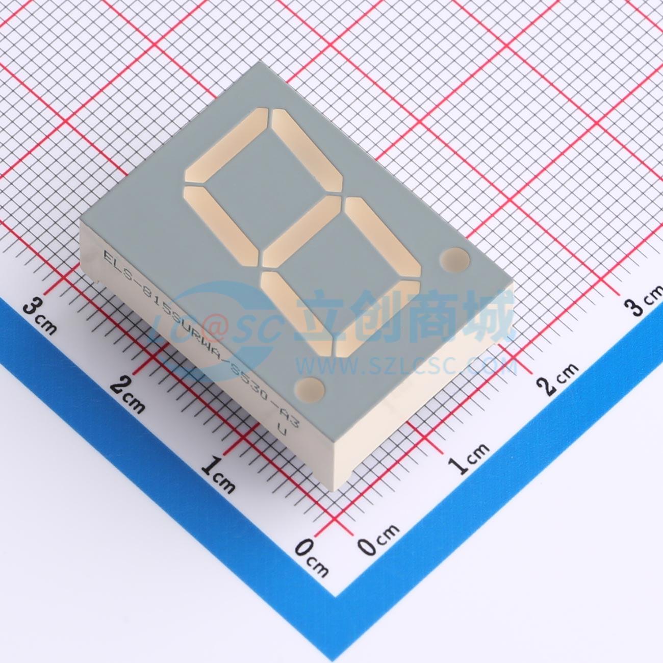 S815SURWA/S530-A3 LED数码管27.7x19.9mm可开票