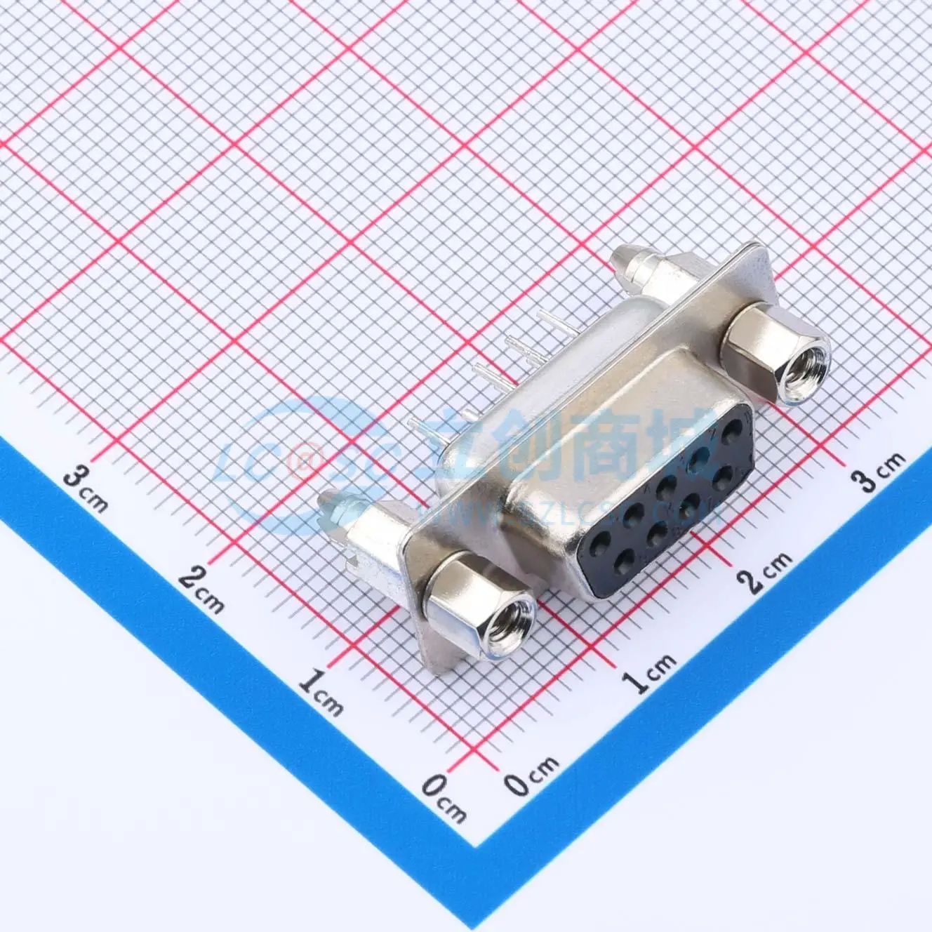 DS1034-09FBN044 直插插件 D-Sub/VGA连接器 9P 母座可开票