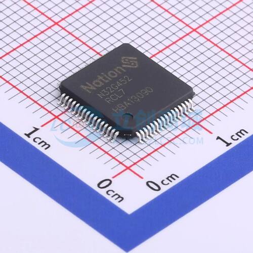 全新N32G452RCL7单片机LQFP-64(10x10) 144MHz 256KB 可开票