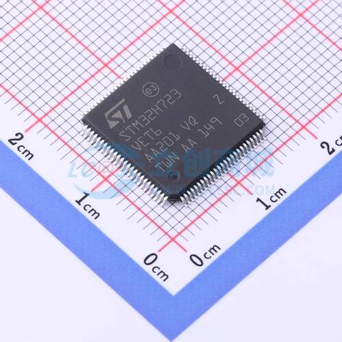 全新STM32H723VET6单片机LQFP-100(14x14) 550MHz 32 Bit 512KB