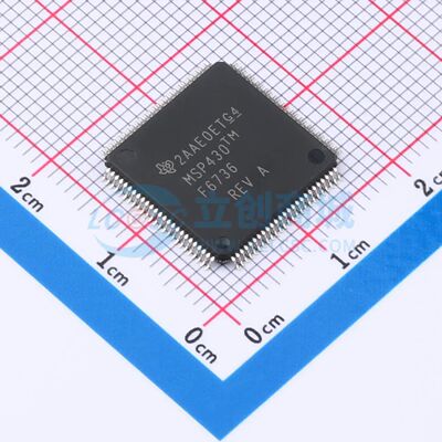 全新MSP430F6736IPZR单片机LQFP-100(14x14) 25MHz 128KB 可开票