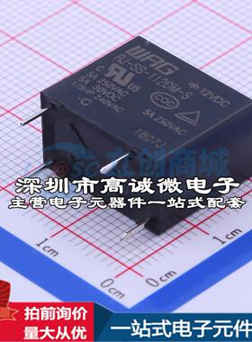 全新原装RJ-SS-112DM-S 插件,10.2x18.2mm 功率继电器配套 可开票