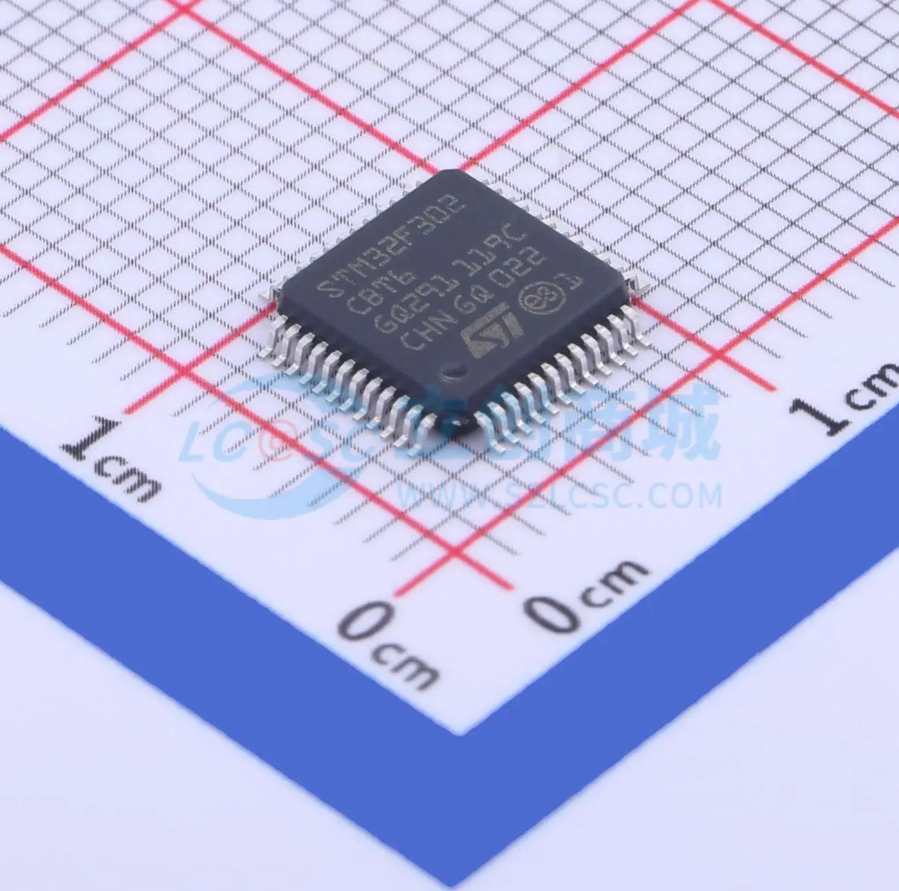 全新STM32F302CBT6TR单片机LQFP-48(7x7) 72MHz 32 Bit 128KB