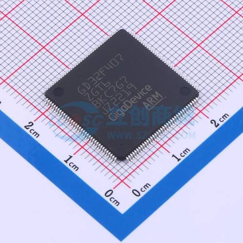 全新GD32F407ZGT6单片机LQFP-144(20x20) 168MHz 1MB 可开票