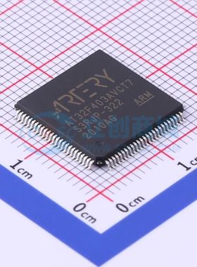 全新AT32F403AVCT7单片机LQFP-100(14x14) 240MHz 32 Bit 256KB