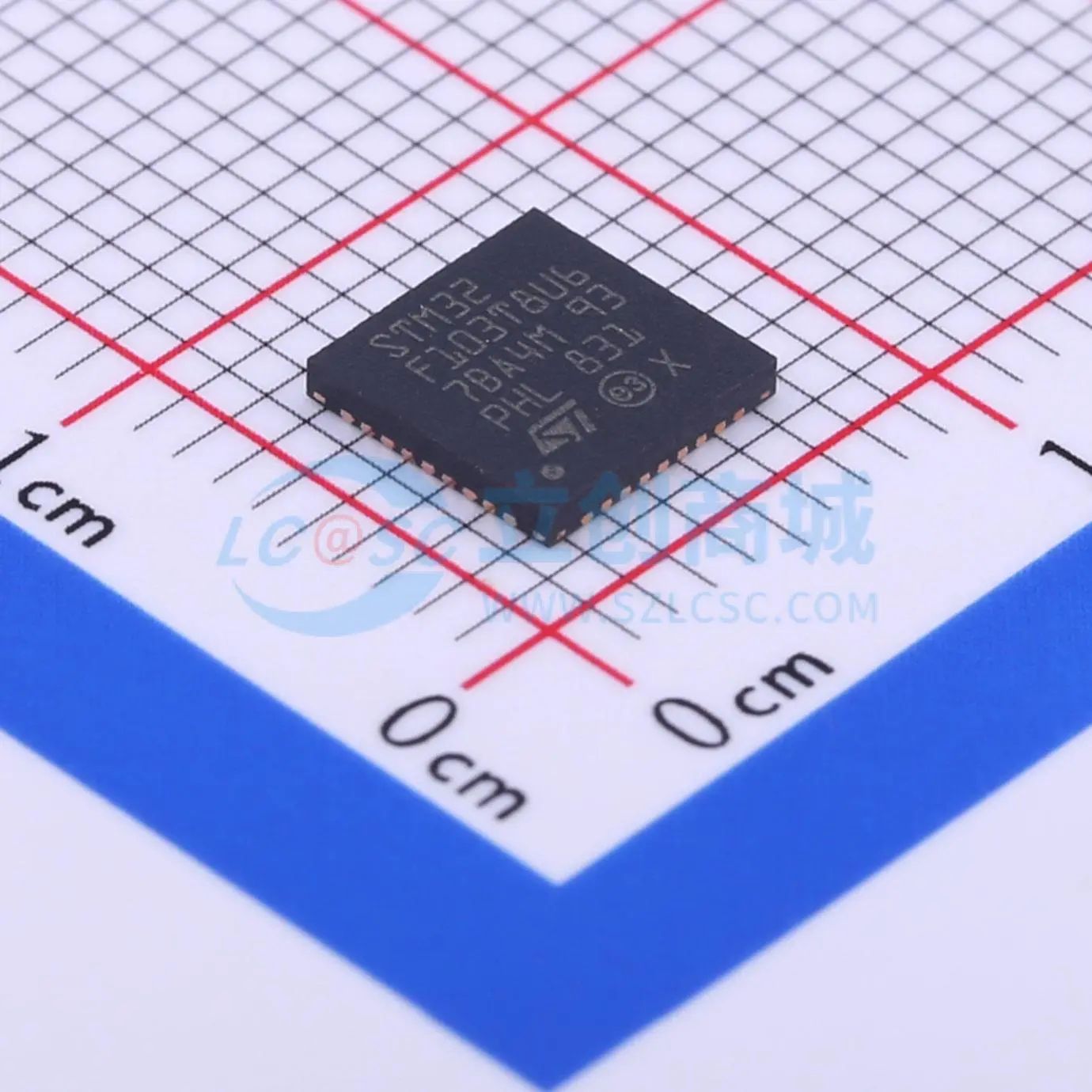 全新STM32F103T8U6单片机VFQFPN-36(6x6) 72MHz 32 Bit 64KB