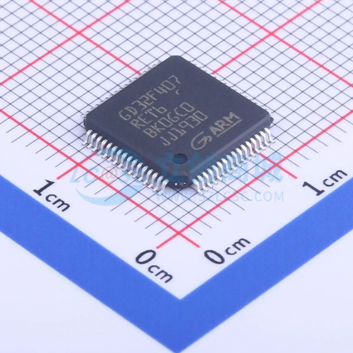 全新GD32F407RET6单片机LQFP-64(10x10) 168MHz 512KB 可开票