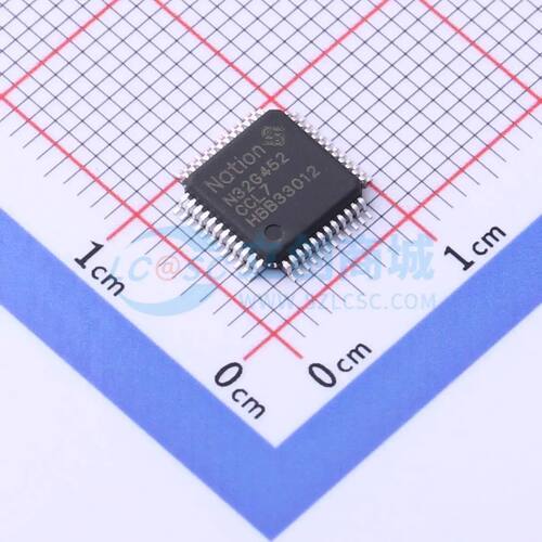 全新N32G452CCL7单片机LQFP-48(7x7) 可开票