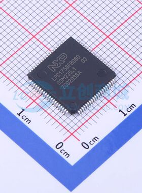 全新LPC1758FBD80K单片机LQFP-80(12x12) 100MHz 32 Bit 512KB