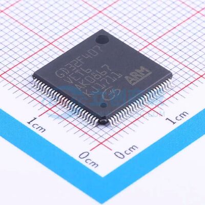 全新GD32F407VET6单片机LQFP-100(14x14) 168MHz 512KB 可开票