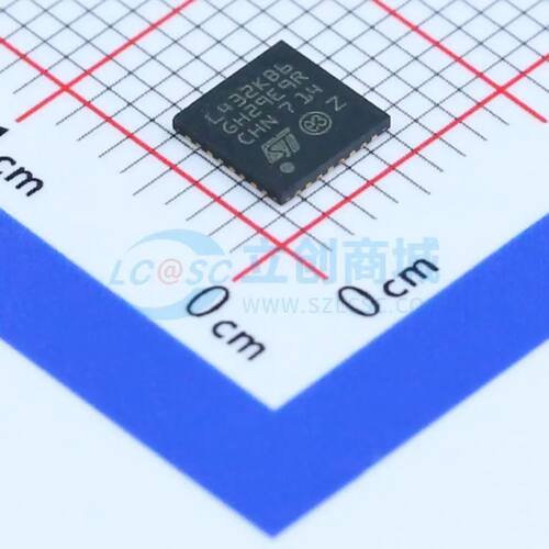 全新STM32L432KBU6单片机UFQFPN-32(5x5) 80MHz 32 Bit 128KB