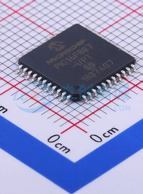 全新PIC16F887-I/PT单片机TQFP-44(10x10) 20MHz 8 Bit 14KB