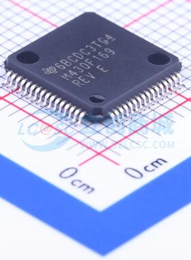 全新MSP430F169IPMR单片机LQFP-64(10x10) 8MHz 16 Bit 60KB