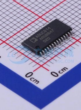 全新ADUC814ARUZ-REEL7单片机TSSOP-28 16.78MHz 8 Bit 8KB